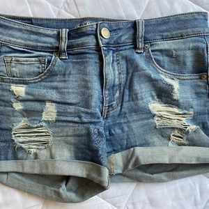 Midi Jean Shorts